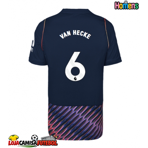 Camisa de Futebol Tottenham Hotspur Jan Paul van Hecke #6 Equipamento Secundário 2026-27 Manga Curta